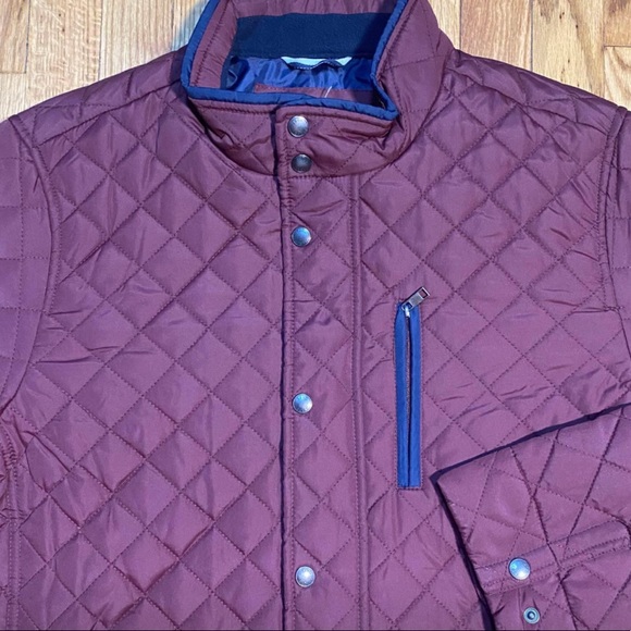 IZOD Men's Quilted Barn Jacket Color PORT ROYAL NEW!! - Picture 1 of 7